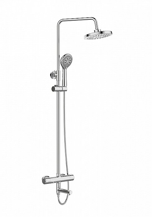 Душевая система Orange Thermo T02S3-911cr хром купить в интернет-магазине сантехники Sanbest