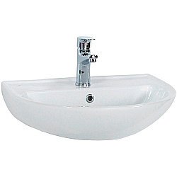 Чаша раковины Creavit Oval 50 TP155-00CB00E-0000 белая купить в интернет-магазине сантехники Sanbest