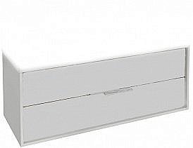 Тумба для раковины Jacob Delafon VIVIENNE 120 см белая купить в интернет-магазине сантехники Sanbest