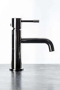 Смеситель для раковины Boheme Uno 461-GM сталь глянец купить в интернет-магазине сантехники Sanbest