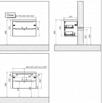 Тумба с раковиной Belbagno ETNA 70 для ванной в интернет-магазине Sanbest