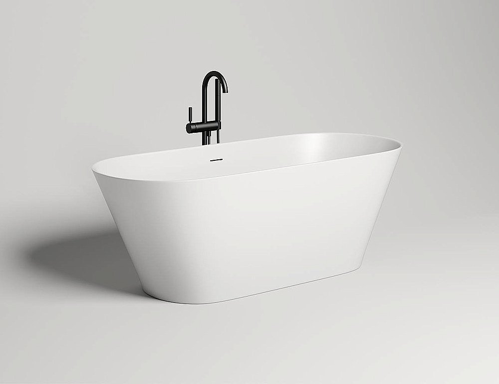 Ванна Salini MONA S-Stone 170х72 102922M белая матовая купить в интернет-магазине Sanbest