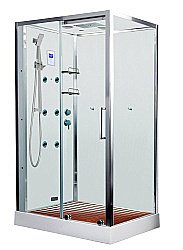 Душевая кабина Acquazzone Viktoria 120SL-R без пара Правосторонная купить в интернет-магазине сантехники Sanbest