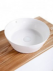 Раковина накладная Orange 36 B08-360w белая купить в интернет-магазине Sanbest