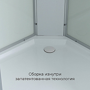 Душевая кабина AvaCan CK Серия CK2810LED 100х80 с гидромассажем, с подсветкой купить в интернет-магазине Sanbest