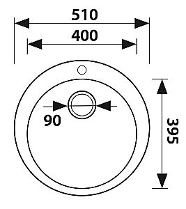 Мойка кухонная Kaiser KMM-510 G серая купить в интернет-магазине сантехники Sanbest