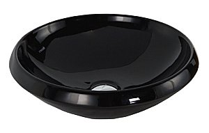 Раковина Creavit Mono 45 MN045.40000 черная купить в интернет-магазине Sanbest