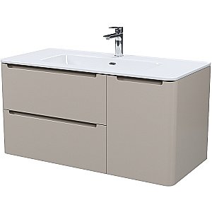 Тумба с раковиной Iddis Edifice 100 EDI10C0i95K капучино для ванной в интернет-магазине Sanbest