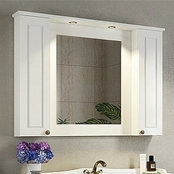 Зеркальный шкаф Comforty Палермо 120 купить в интернет-магазине сантехники Sanbest