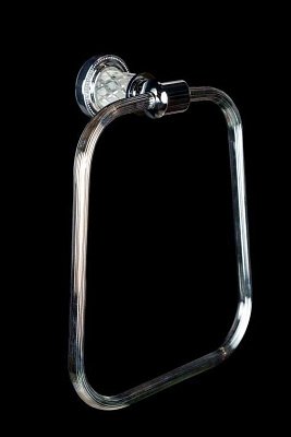 Полотенцедержатель-кольцо Boheme Murano Cristal 10905-CRST-CH
