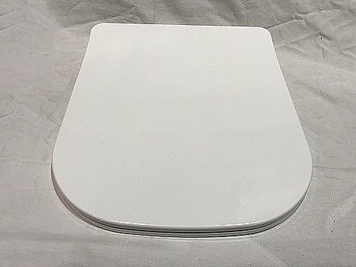 Унитаз напольный CeramaLux 1218A белый, безободковый, с бачком, с крышкой микролифт купить в интернет-магазине Sanbest