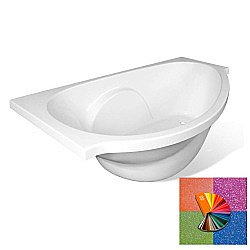 Ванна Эстет Грация 170x94 цвет по RAL c блестками купить в интернет-магазине Sanbest