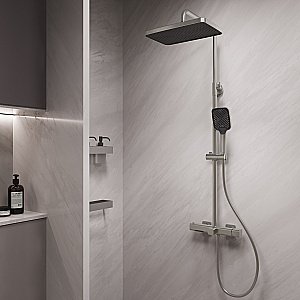 Душевая система Vincea Core VSFS-4CO1BN брашированный никель купить в интернет-магазине сантехники Sanbest