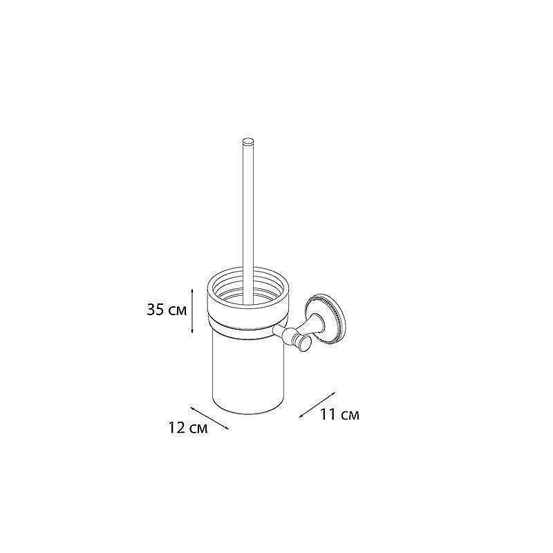 Ершик для туалета Grampus Alfa GR-9513 купить в интернет-магазине сантехники Sanbest