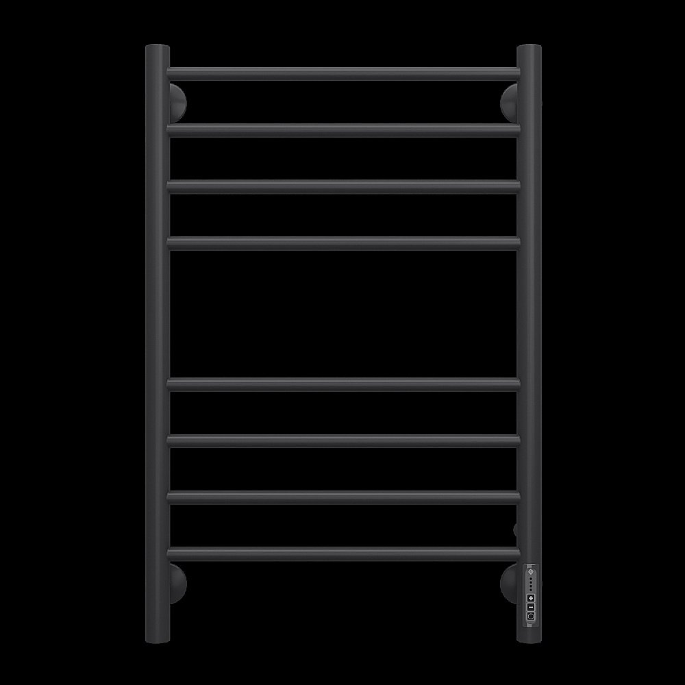 Полотенцесушитель электрический Terminus Аврора П8 500х800 черный матовый купить в интернет-магазине сантехники Sanbest