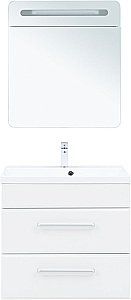Тумба с раковиной Aquanet Лукка 302397 75 белый для ванной в интернет-магазине Sanbest