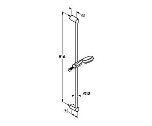 Душевой гарнитур Kludi Logo 681900500 купить в интернет-магазине сантехники Sanbest