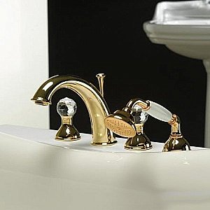 Смеситель на борт ванны Webert Karenina KA730101010 купить в интернет-магазине сантехники Sanbest