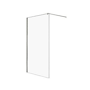 Душевое ограждение NEW TRENDY VELIO D-0137B 120 стекло прозрачное/профиль хром купить в интернет-магазине Sanbest