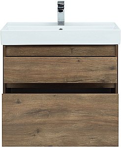 Тумба с раковиной Aquanet Nova Lite 249515 75 дуб рустикальный для ванной в интернет-магазине Sanbest
