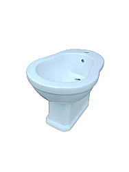 Биде напольное Magliezza Retro 7017 белое купить в интернет-магазине Sanbest