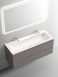 Тумба с раковиной Sancos SNOB T SNT120SM 120 Doha Soft для ванной в интернет-магазине Sanbest