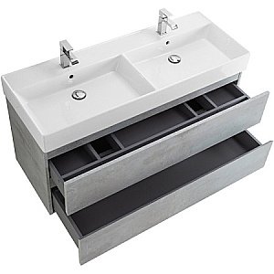 Тумба с раковиной Cezares Molveno 46 120 Beton для ванной в интернет-магазине Sanbest