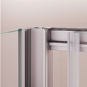 Душевой уголок RGW Passage PA-74 (PA-14 + Z-050-2) 410874182-11 180x120 стекло прозрачное/профиль хром купить в интернет-магазине Sanbest