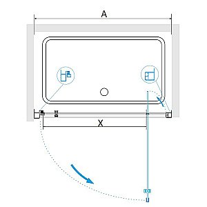 Душевая система RGW Shower Panels SP-6143-01 50140801-01 хром купить в интернет-магазине сантехники Sanbest
