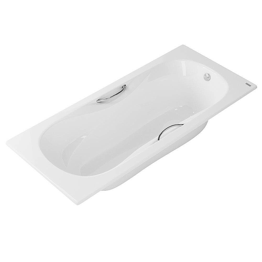 Ванна чугунная OWL 1975 Bjorn OWLIB191107 170x75 белая купить в интернет-магазине Sanbest