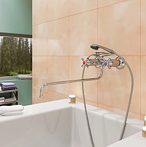 Смеситель для ванны MIXLINE ML 522150 купить в интернет-магазине сантехники Sanbest