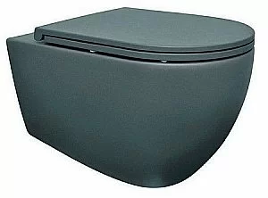 Унитаз подвесной Isvea Infinity 10NF02001SV-2P изумрудный матовый, безободковый купить в интернет-магазине Sanbest