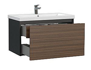 Мебель для ванной Cersanit GRANDE 80 черный орех для ванной в интернет-магазине Sanbest