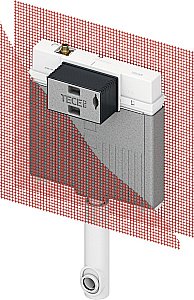 Бачок скрытого мотажа TECEbox Octa II 9370500 купить в интернет-магазине сантехники Sanbest