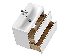 Мебель для ванной Cersanit Moduo Slim 80 белая для ванной в интернет-магазине Sanbest