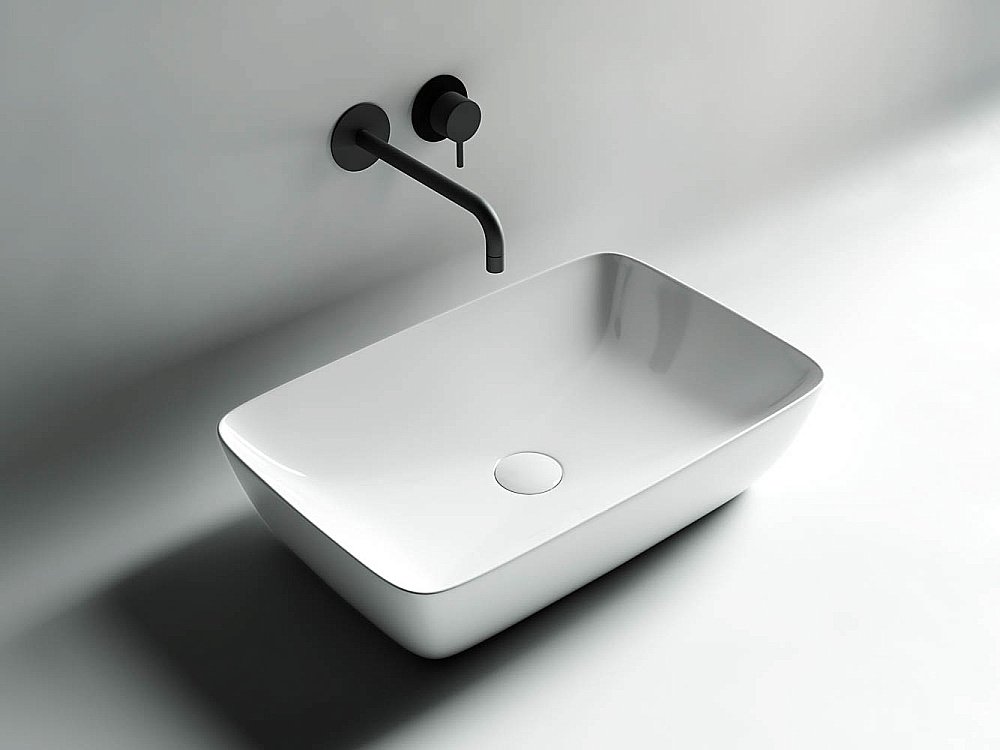 Раковина накладная Ceramica Nova Form CN2003 58 купить в интернет-магазине Sanbest