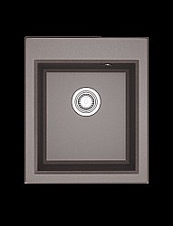 Мойка кухонная Акватон Линеа 43 серый шёлк купить в интернет-магазине сантехники Sanbest