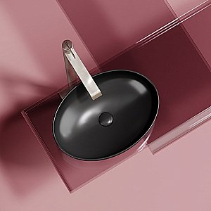 Раковина Ceramica Nova Element 50 CN6056MB черная матовая купить в интернет-магазине Sanbest