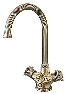 Смеситель для кухни Zorg Antic A 2005K-BR Бронза купить в интернет-магазине сантехники Sanbest