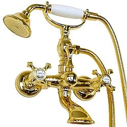 Смеситель для ванны Migliore PRESTIGE 32449 золото купить в интернет-магазине сантехники Sanbest