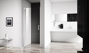 Душевая дверь Belbagno MARMI-B-1 90 купить в интернет-магазине Sanbest