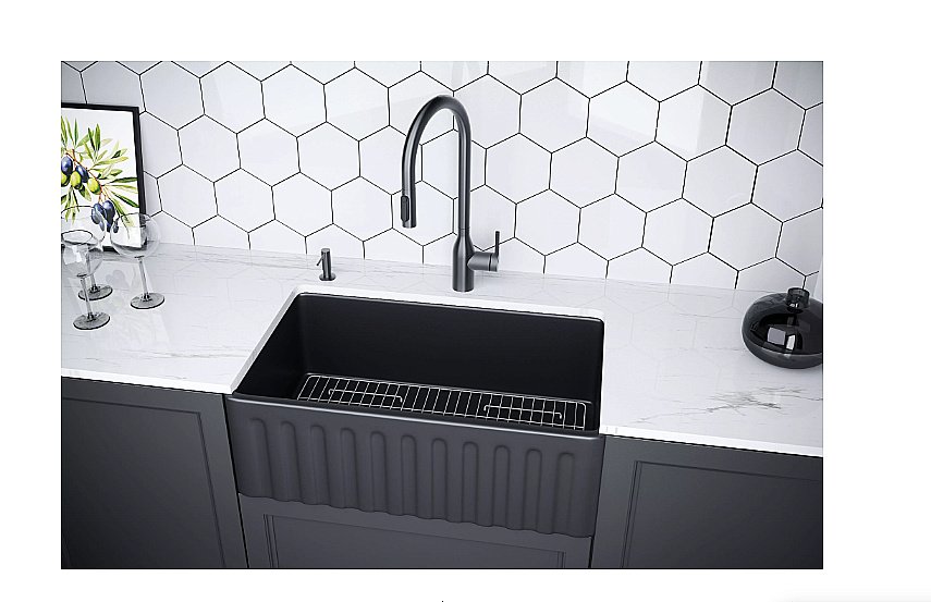 Кухонная мойка Paulmark GLAMP 76 DUO PM087646-AN антрацит купить в интернет-магазине сантехники Sanbest