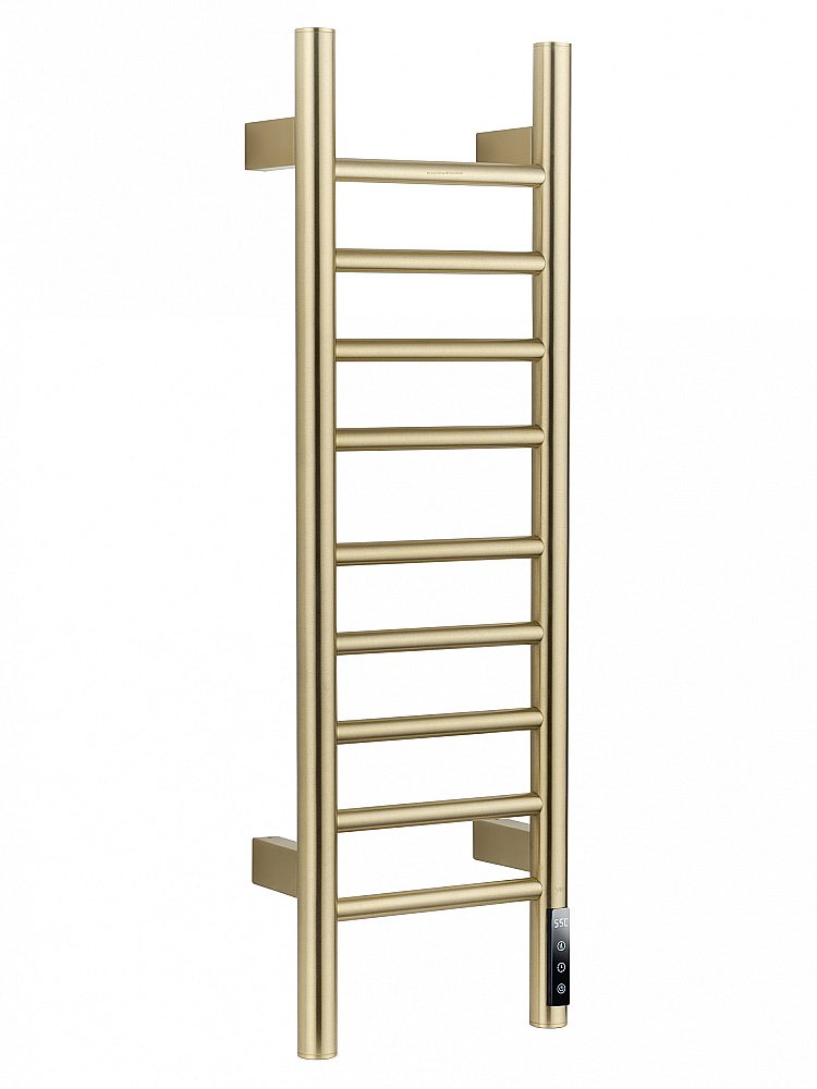 Полотенцесушитель электрический WONZON & WOGHAND BONN, Брашированное золото (WW-AL4092-BG) купить в интернет-магазине сантехники Sanbest