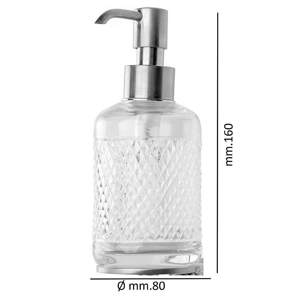 Диспенсер Boheme AURA 10250-CR хром купить в интернет-магазине сантехники Sanbest