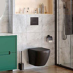 Кнопка для инсталляции Taliente Smarty 10003407 черная матовая купить в интернет-магазине сантехники Sanbest