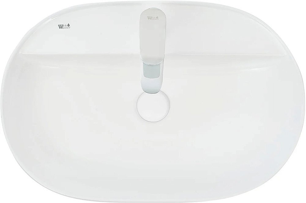 Накладная раковина WeltWasser WW ELBACH 2203 61 белая купить в интернет-магазине Sanbest
