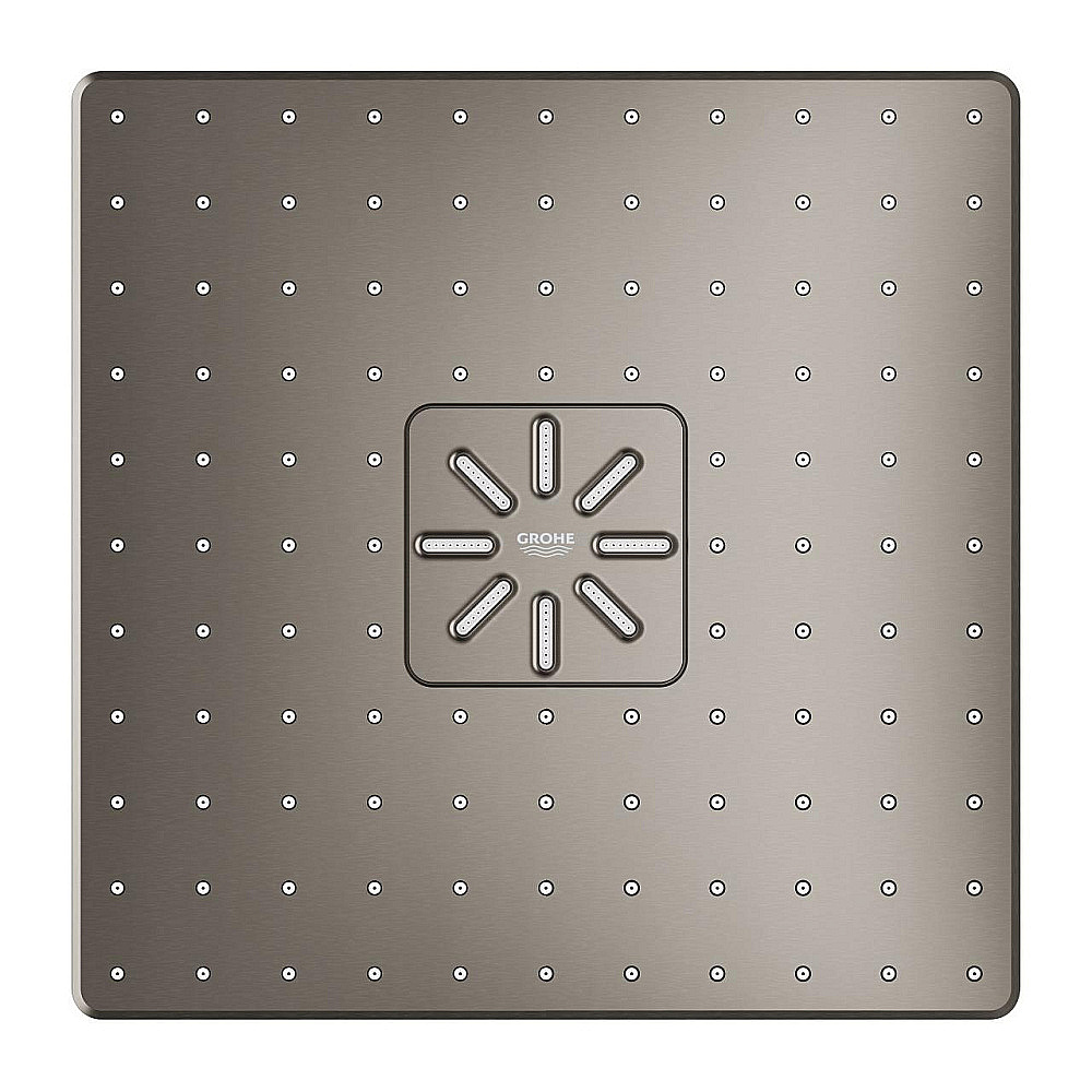 Верхний душ Grohe Rainshower SmartActive Cube 26479AL0 темный графит матовый купить в интернет-магазине сантехники Sanbest