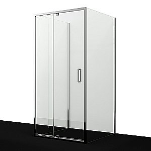 Душевой уголок WasserKRAFT Berkel 48P 48P42 100х100 профиль серебристый/стекло прозрачное купить в интернет-магазине Sanbest