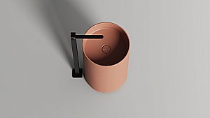 Раковина напольная Salini ARMONIA 01 130111SMF 45 из искусственного камня S-Stone, матовая, цвет по RAL полностью купить в интернет-магазине Sanbest