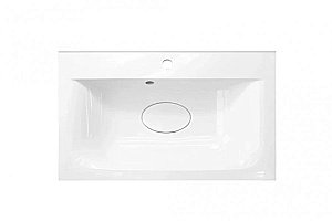 Тумба с раковиной Эстет Bali New 75 любой цвет тумбы и раковины с блестками под заказ для ванной в интернет-магазине Sanbest